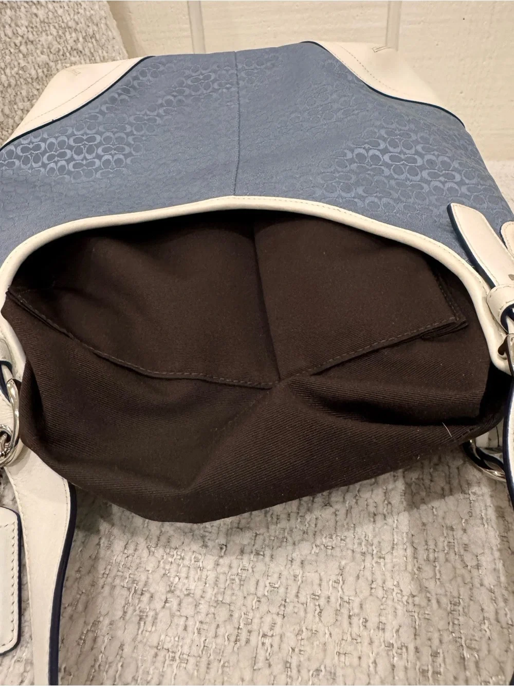 Vintage Coach Hobo Shoulder Bag with Matching Wallet